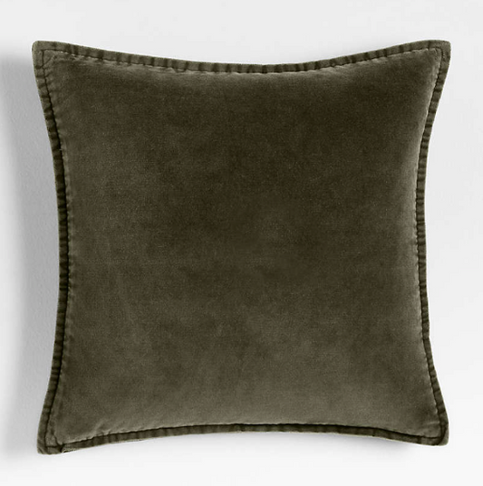 Moss Velvet Pillow