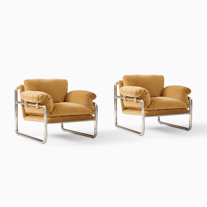 Golden Chairs: Set of 2