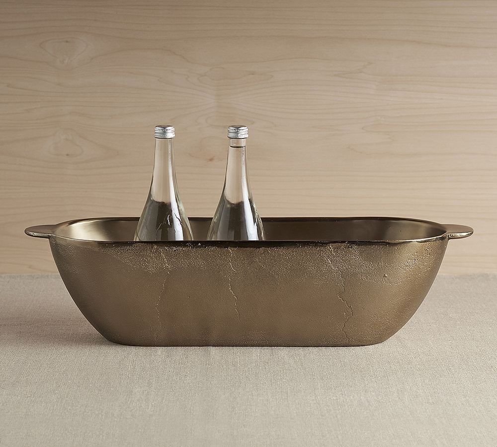 Antique Brass Party Trough