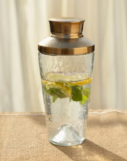 Pebbled Cocktail Shaker